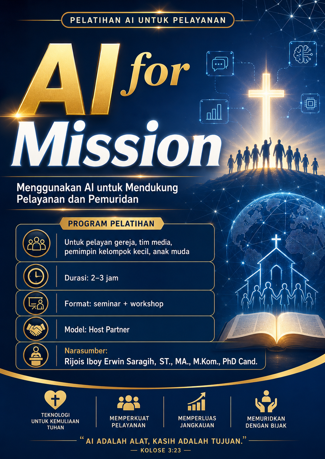 Poster AI for Mission